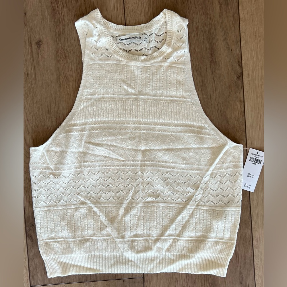 Abercrombie sweater tank